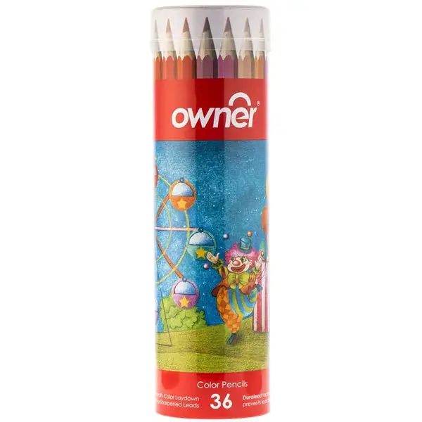 مداد رنگ اونر 36 عددی